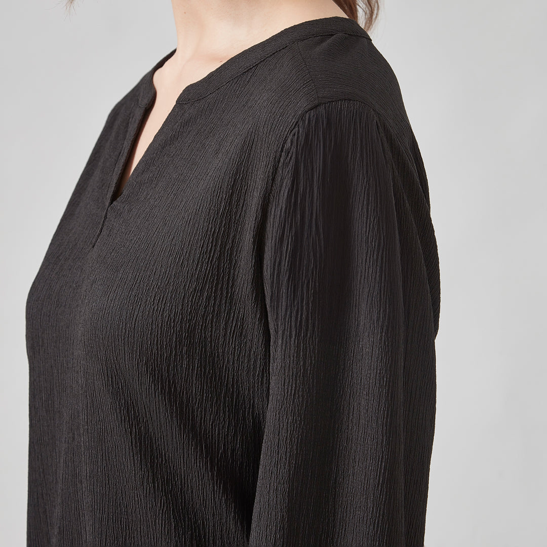 Biz Corporates The Ruche Tunic | Ladies | Long Sleeve Shirts & Tops