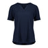 Biz Corporates The Ruche Tunic | Ladies | Short Sleeve Navy Shirts & Tops