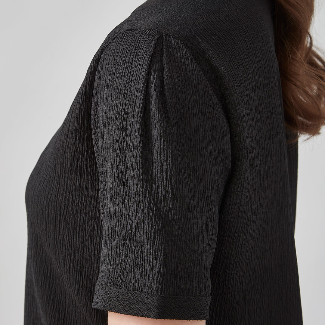 Biz Corporates The Ruche Tunic | Ladies | Short Sleeve Shirts & Tops
