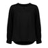 Biz Corporates The Evelyn Keyhole Blouse | Long Sleeve Black Shirts & Tops