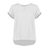 Biz Corporates The Evelyn Keyhole Top | Short Sleeve Ivory Shirts & Tops