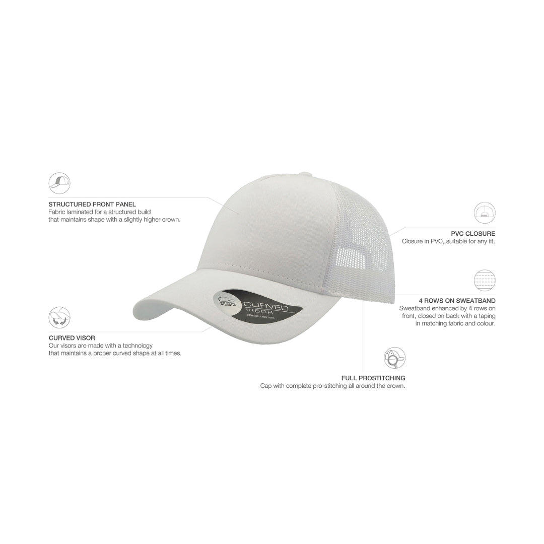 Atlantis Headwear The Rapper Cotton Cap | Atlantis Headwear