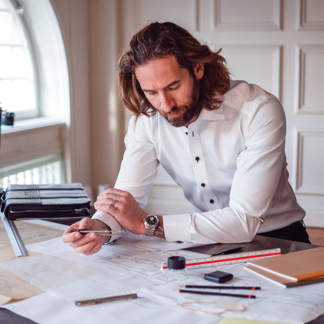 James Harvest The Red Bow 20 Shirt | Mens | Long Sleeve Shirts & Tops