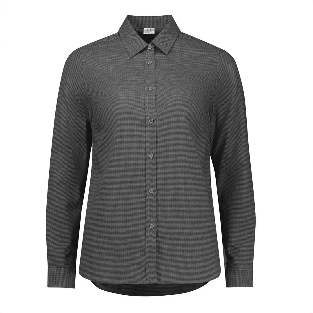Biz Collection The Soul Shirt | Ladies | Long Sleeve Grey Shirts & Tops