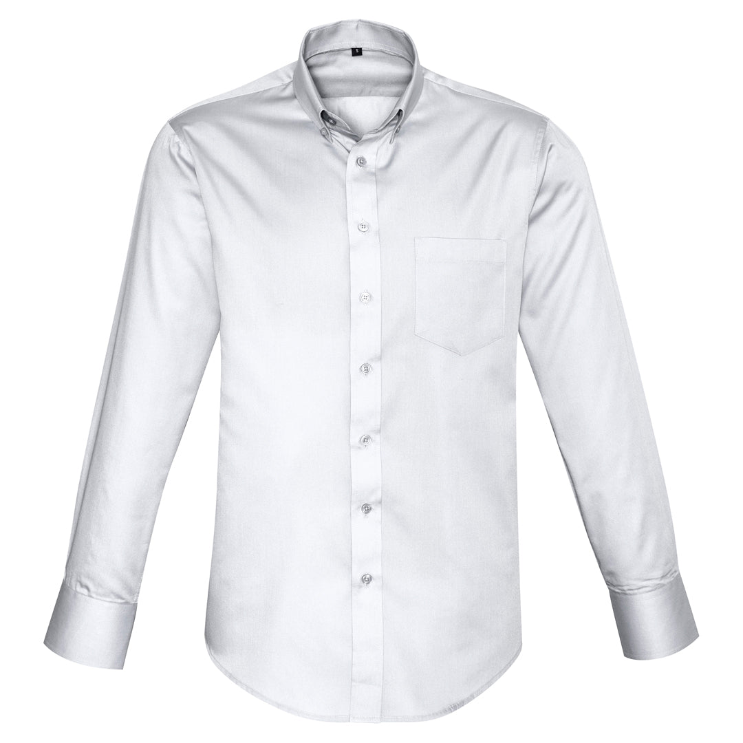Biz Collection The Dalton Shirt | Mens | Long Sleeve White Shirts & Tops