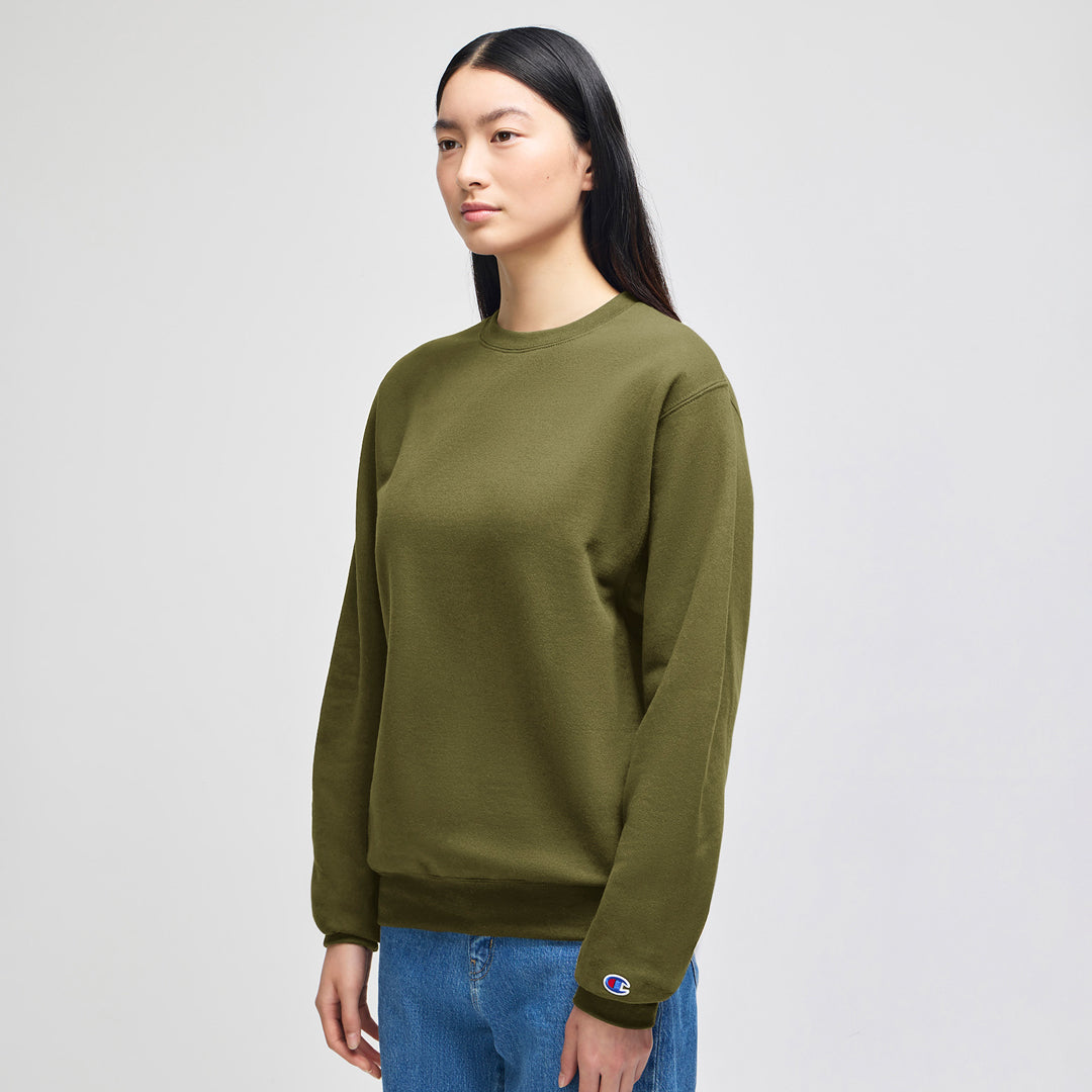 Champion The Champion Crewneck Sweatshirt | Adults Olive Outerwear