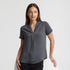 Biz Collection The Madison Shirt | Ladies | Short Sleeve Charcoal Shirts & Tops