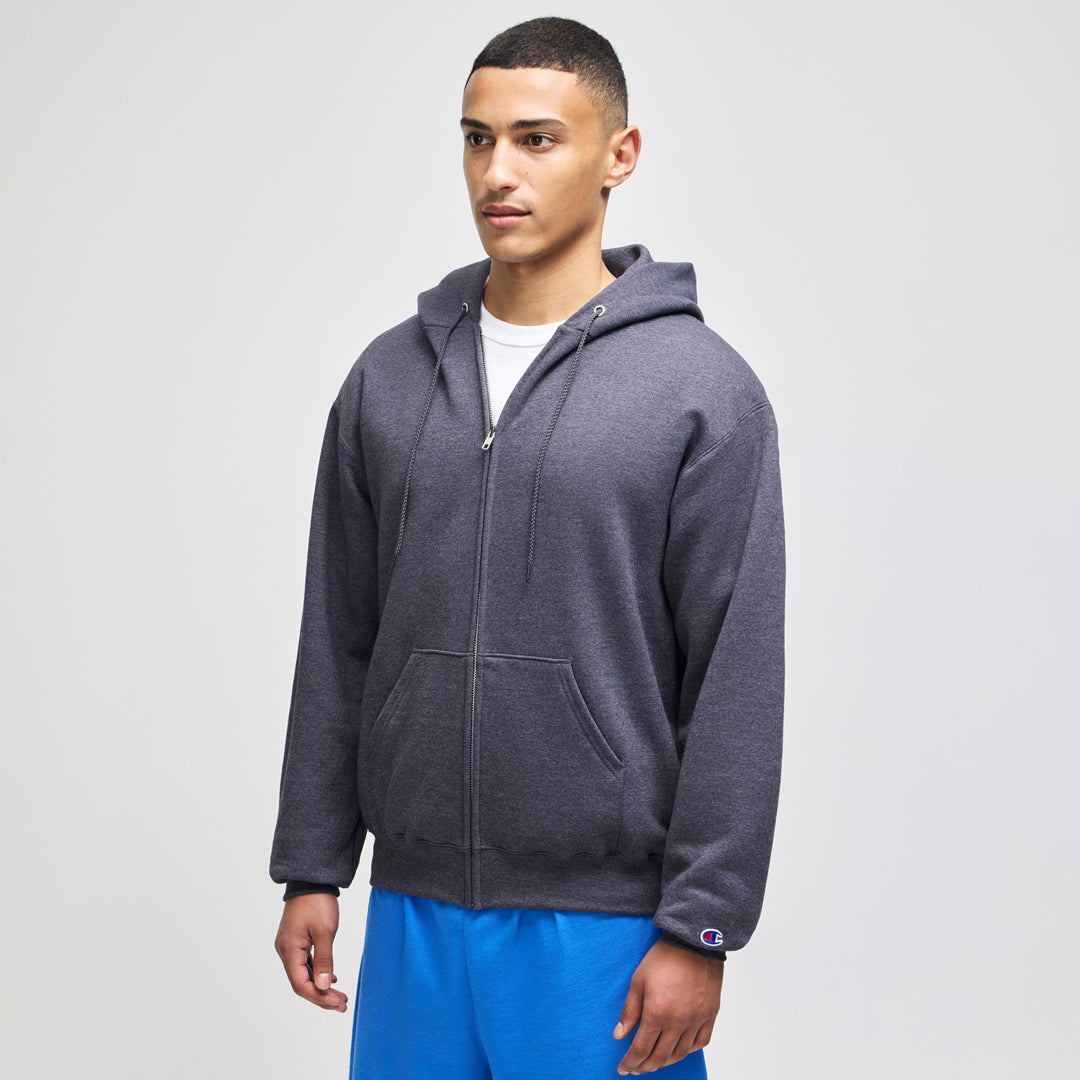 Champion The Champion Full Zip Hoodie | Adults Charcoal Marle Outerwear