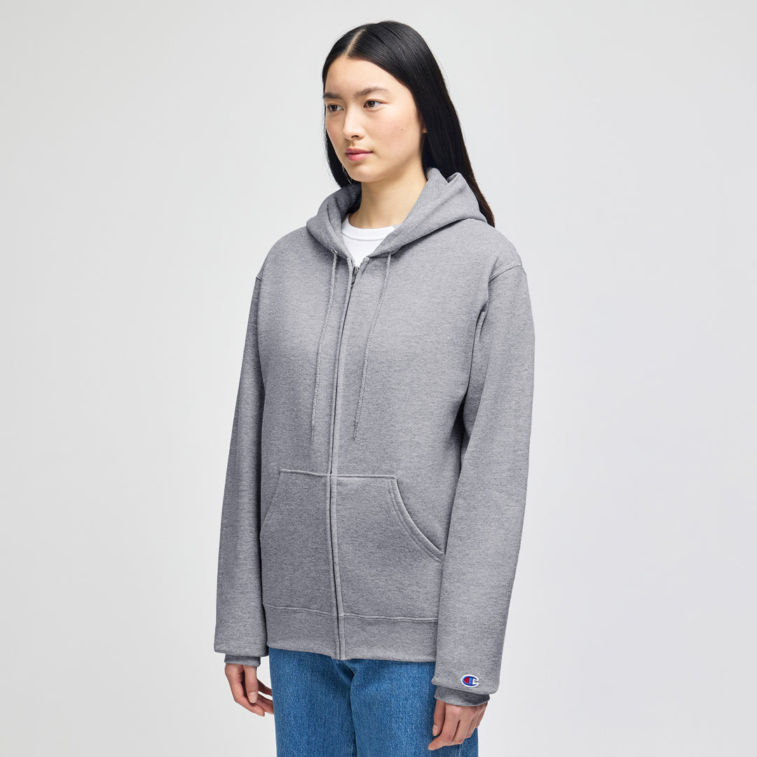 Champion The Champion Full Zip Hoodie | Adults Grey Marle Outerwear