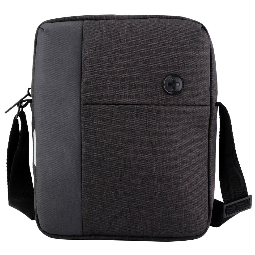 Swissdigital The Arosa Shoulder Bag Black Backpacks