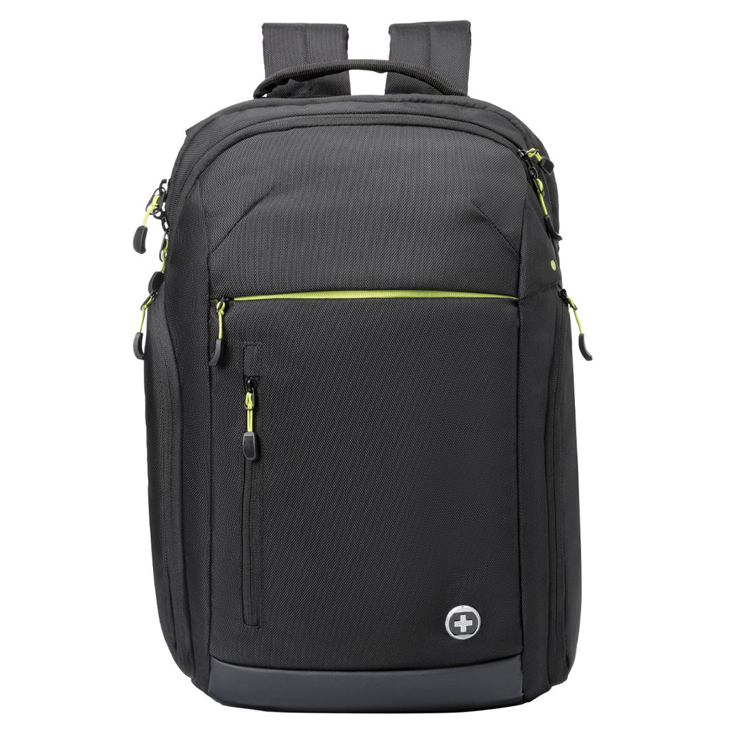 Swissdigital The Java Backpack Black Backpacks