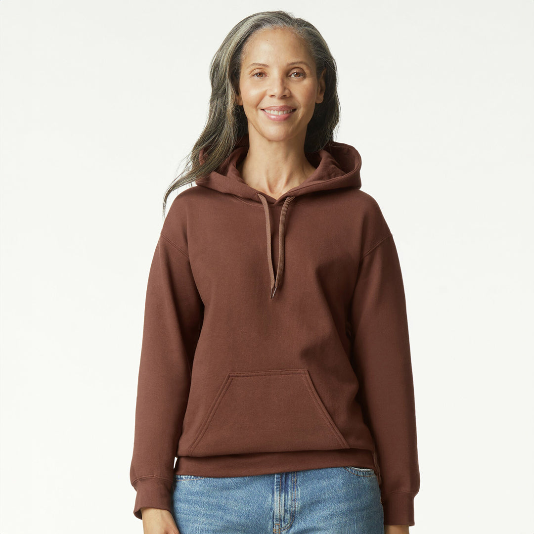 Gildan The Softstyle Hoodie | Adults Cocoa Shirts & Tops