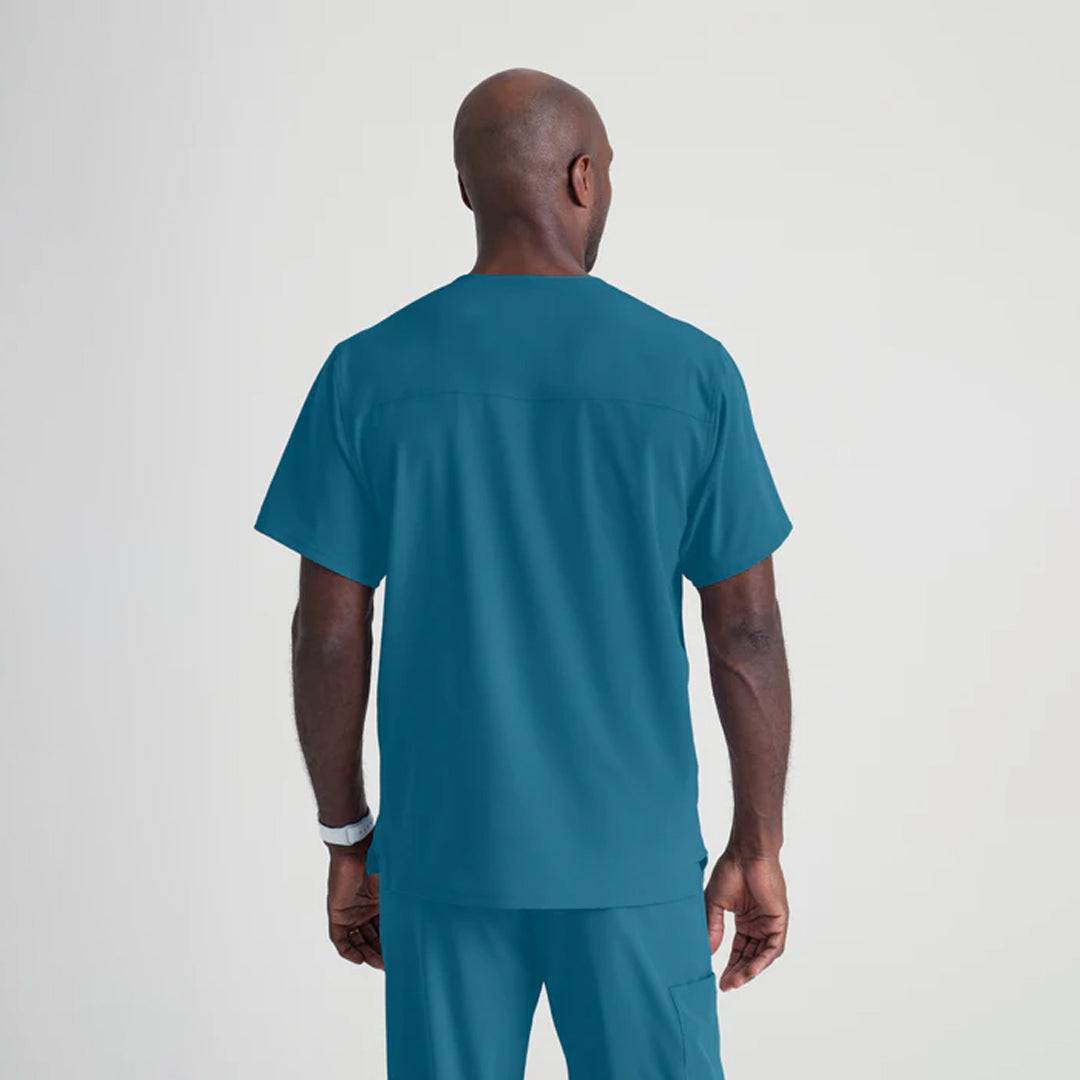 Skechers by Barco The Structure Scrub Top | Mens | Skechers by Barco Scrubs