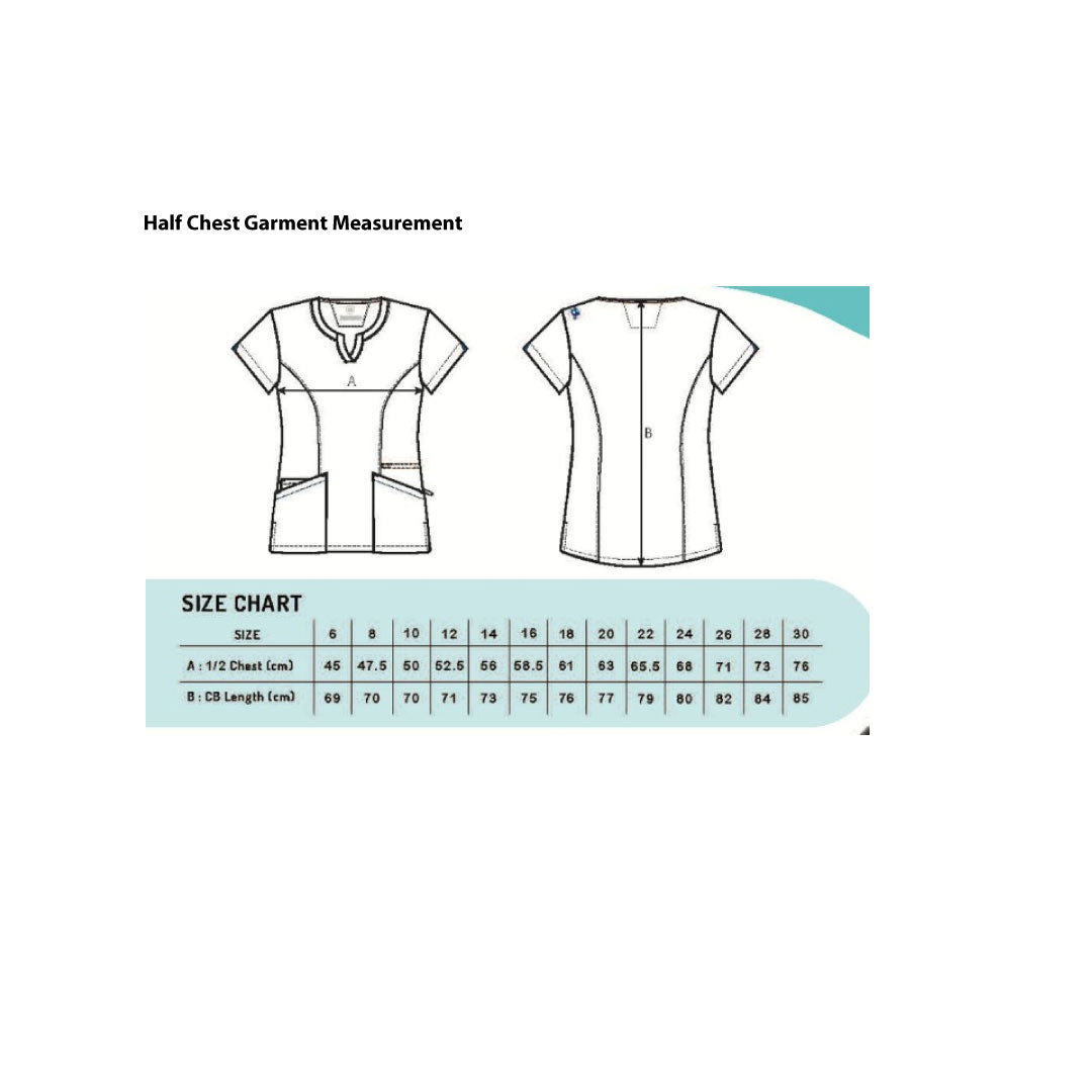 Scrubness The Scrubness Printed Scrub Top | Ladies Scrubs