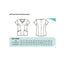 Scrubness The Scrubness Printed Scrub Top | Ladies Scrubs