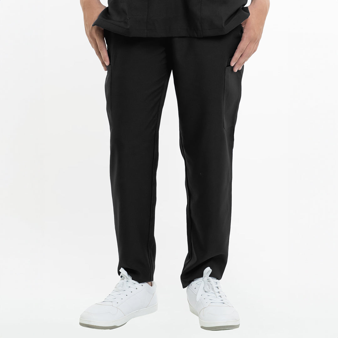 Scrubness The Parker Scrub Pant | Adults Black Scrubs