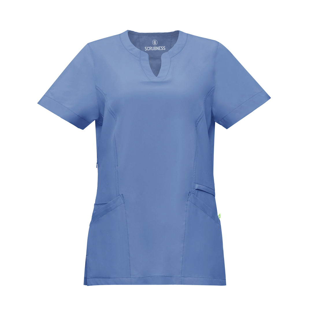 Scrubness The Ellen Scrub Top | Ladies Cornflower Scrubs