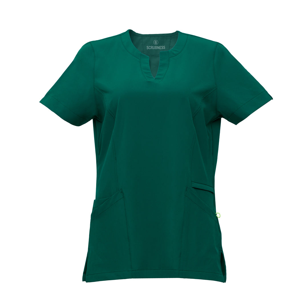 Scrubness The Ellen Scrub Top | Ladies Dollar Bill Scrubs