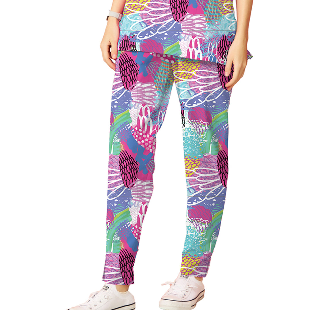 Scrubness The Scrubness Printed Scrub Pant | Adults Scrubs
