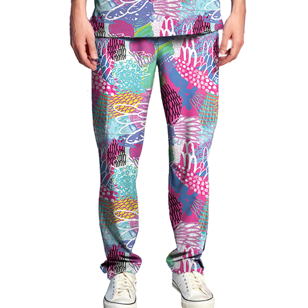 Scrubness The Scrubness Printed Scrub Pant | Adults Gliding Scrubs