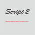 House of Uniforms Embroidery | Personal Names | Large House of Uniforms Script 2