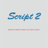 House of Uniforms Embroidery | Personal Names | Large House of Uniforms Script 2