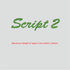 House of Uniforms Embroidery | Personal Names | Large House of Uniforms Script 2