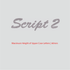 House of Uniforms Embroidery | Personal Names | Large House of Uniforms Script 2
