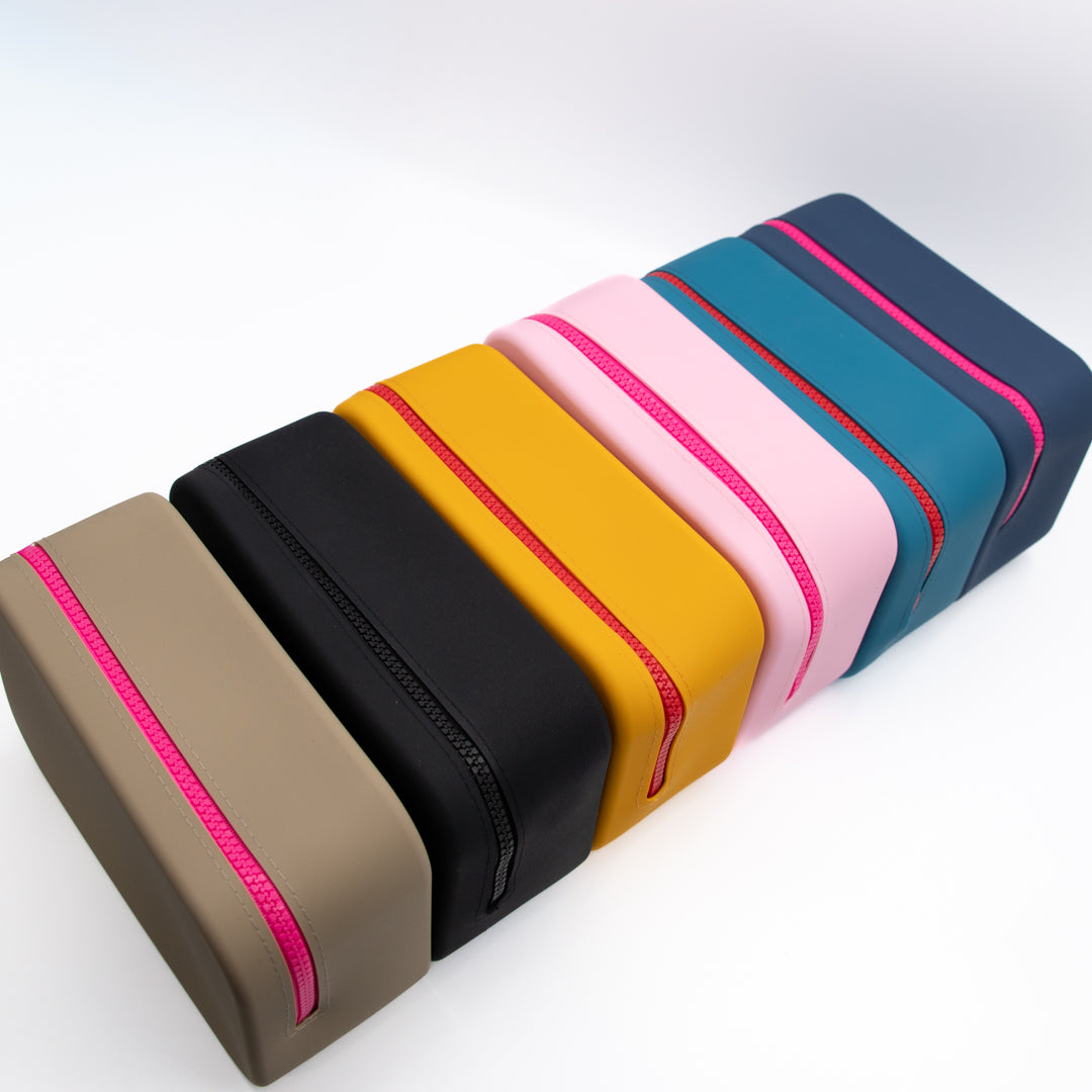 House of Uniforms The Silicon Zip Mini Bag Cosmetic & Toiletry Bags
