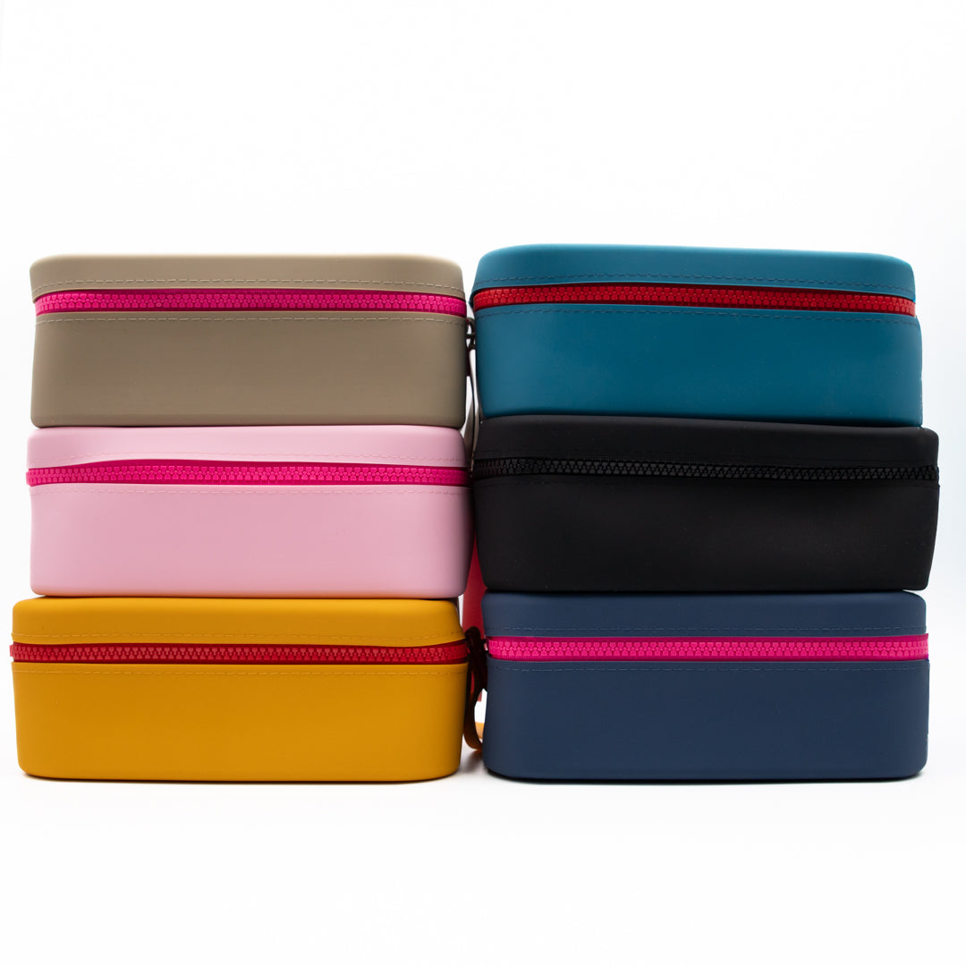 House of Uniforms The Silicon Zip Mini Bag Cosmetic & Toiletry Bags