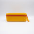 House of Uniforms The Silicon Zip Mini Bag Yellow Cosmetic & Toiletry Bags