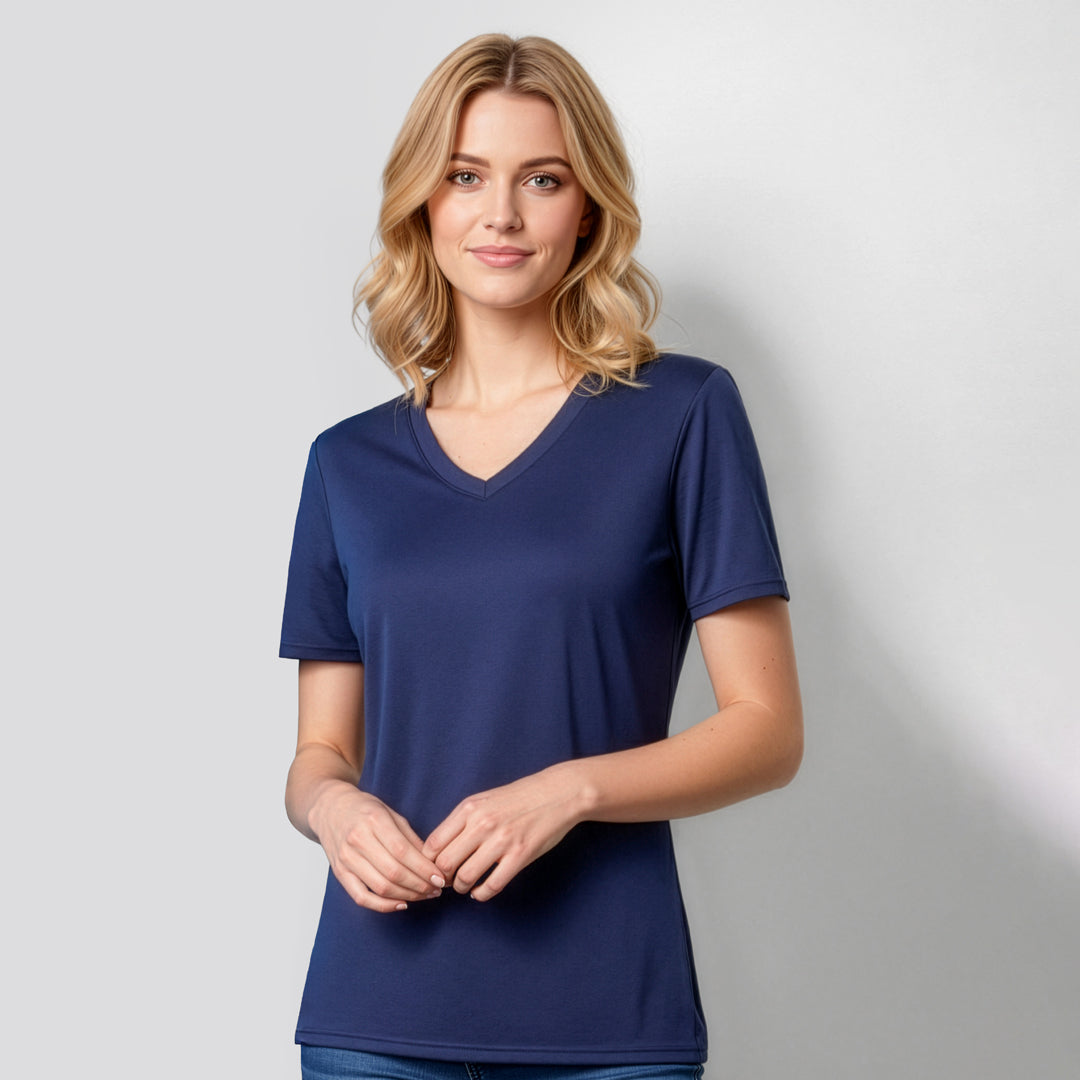 Biz Collection The Aero Tee | Ladies | Short Sleeve | Plus Shirts & Tops
