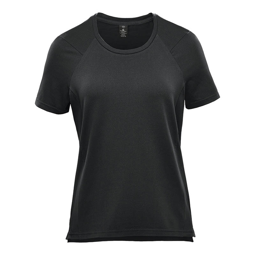 Stormtech The Tundra Tee | Ladies | Short Sleeve Black Shirts & Tops