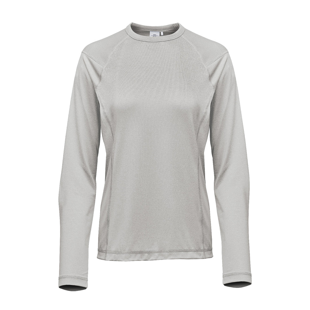 Stormtech The Volante Tee | Long Sleeve | Ladies Ash Shirts & Tops