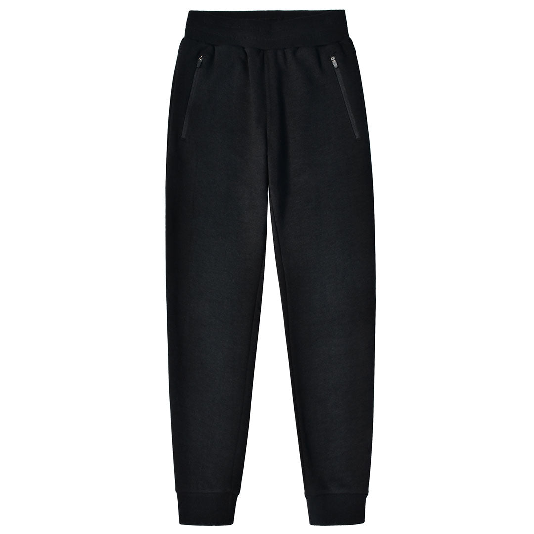 Winning Spirit The French Terry Track Pants | Kids Black Pants
