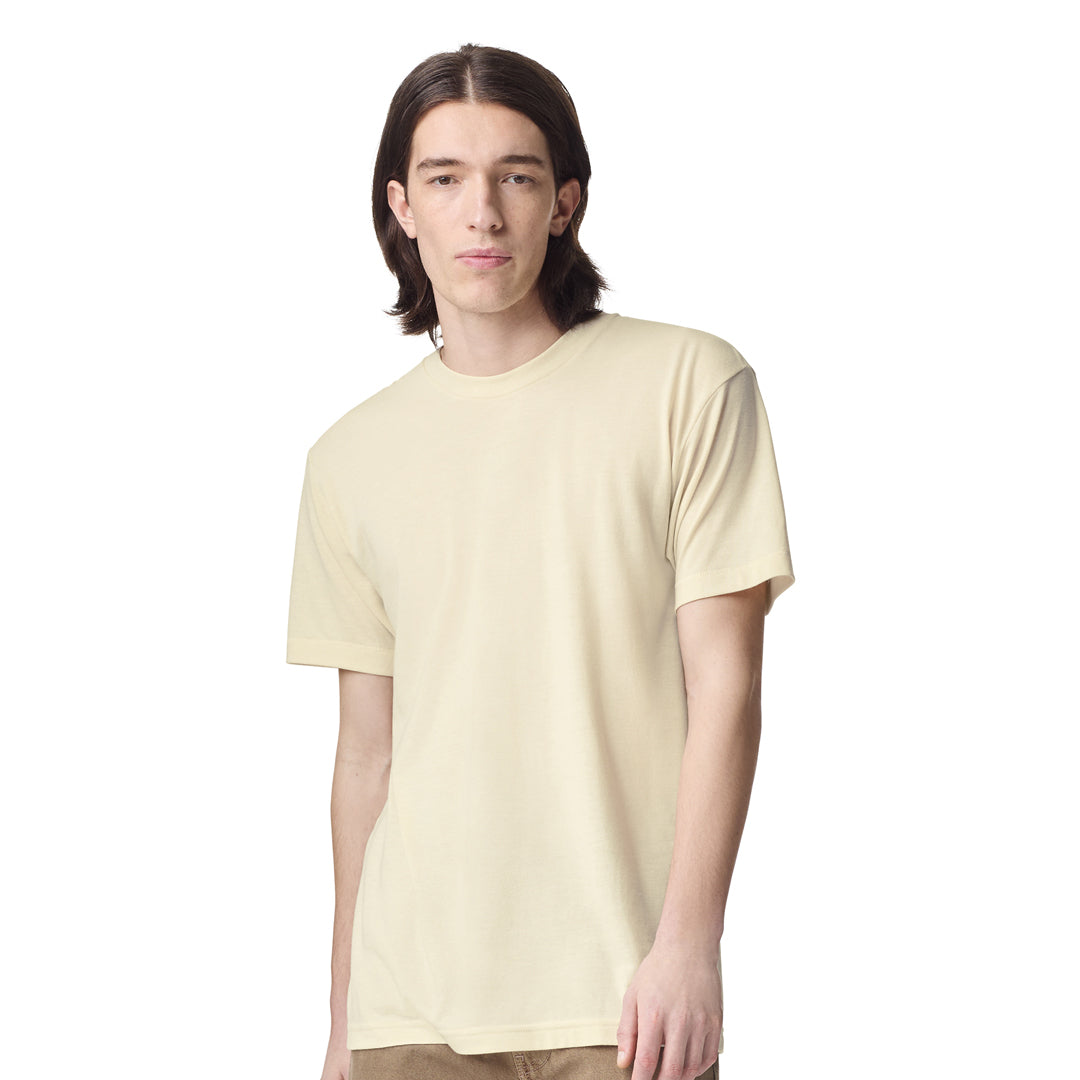 American Apparel The Track Tee | Adults Cream Shirts & Tops