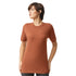 American Apparel The Track Tee | Adults Rust Shirts & Tops
