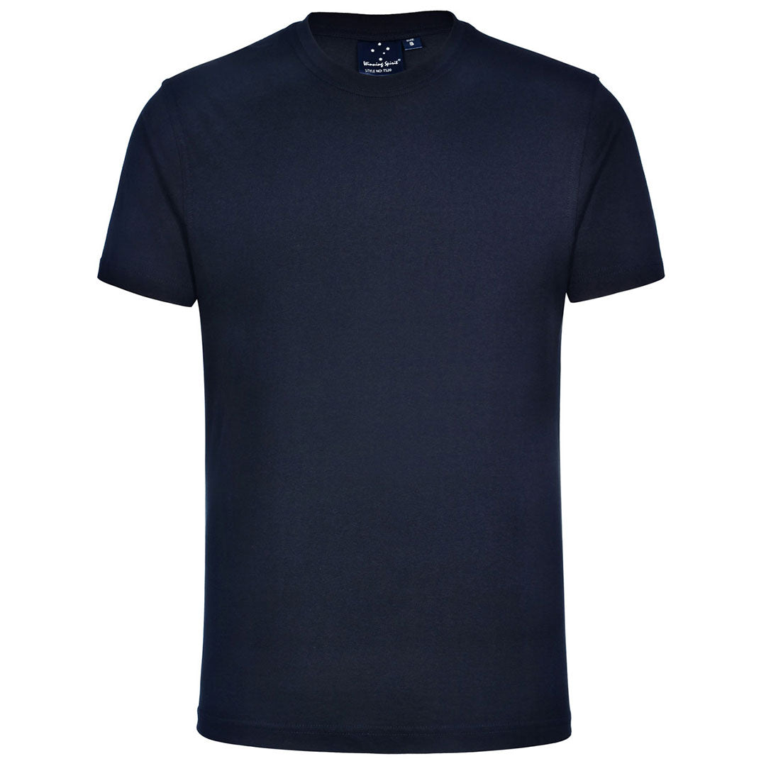 Winning Spirit The Crew Neck Budget Tee | Adults Navy Shirts & Tops