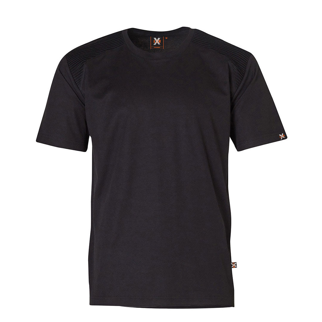Winning Spirit The Stitched Shoulder Tee | Adults Black Shirts & Tops