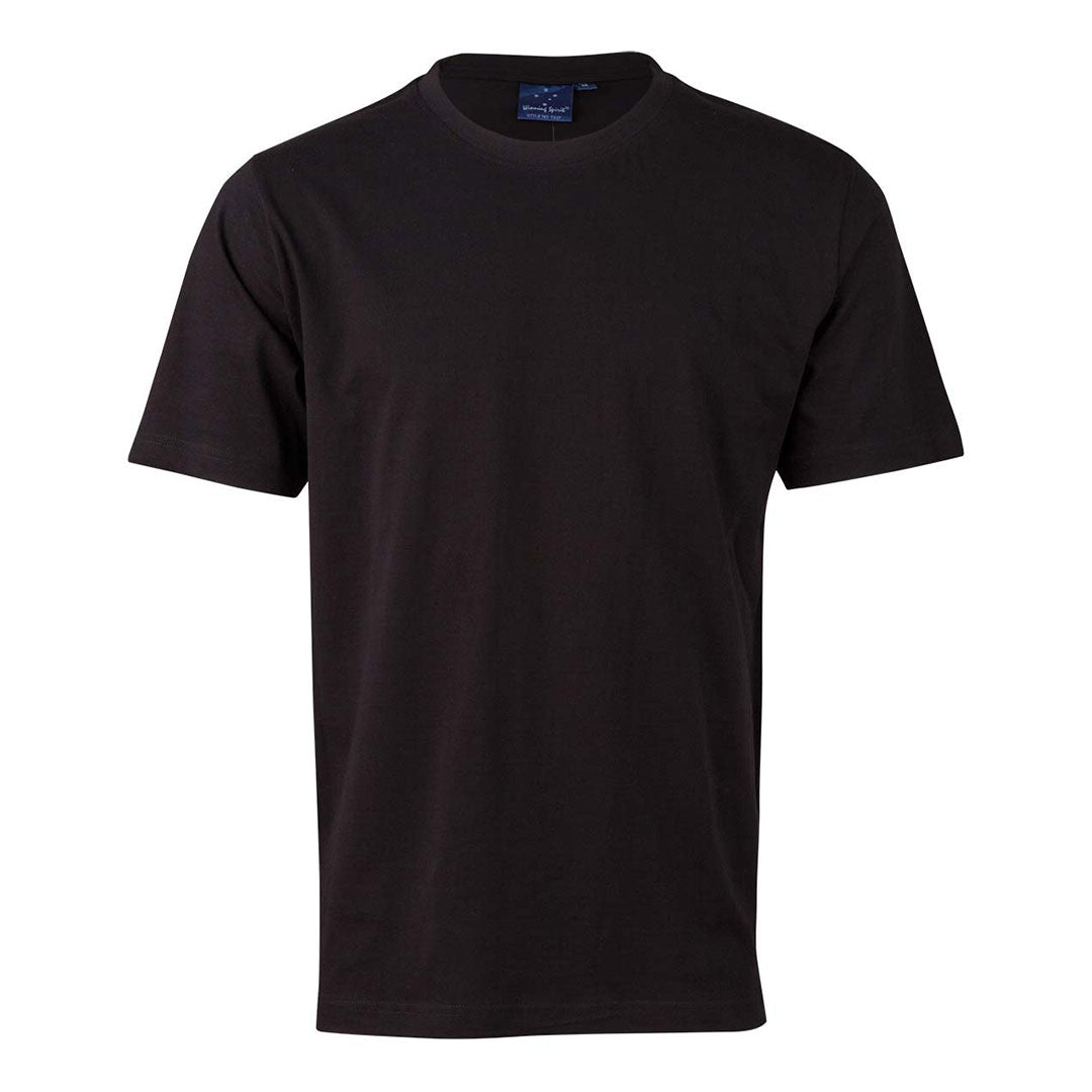 Winning Spirit The Savvy Tee | Basics | Mens Black Shirts & Tops