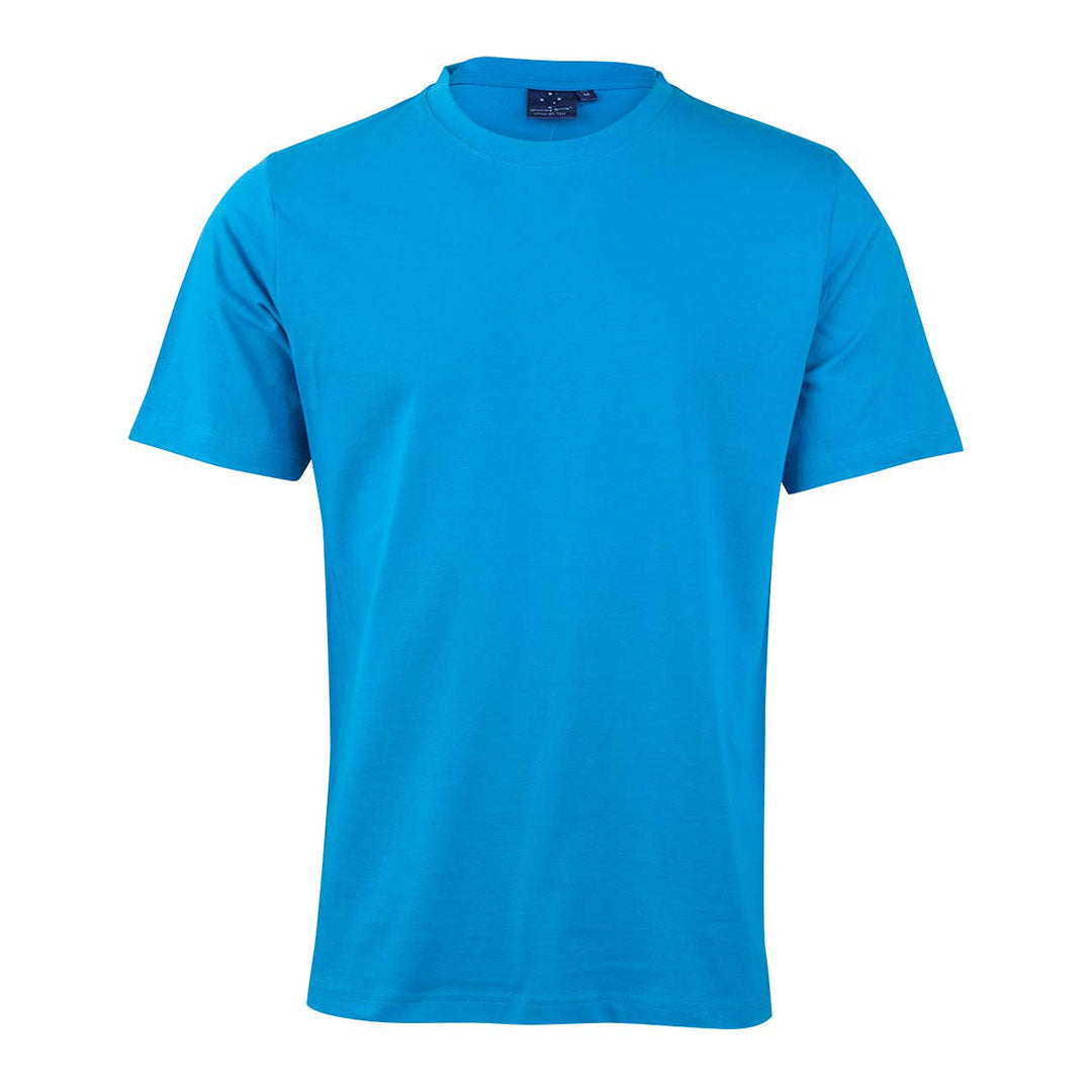 Winning Spirit The Savvy Tee | Brights | Mens Cyan Shirts & Tops