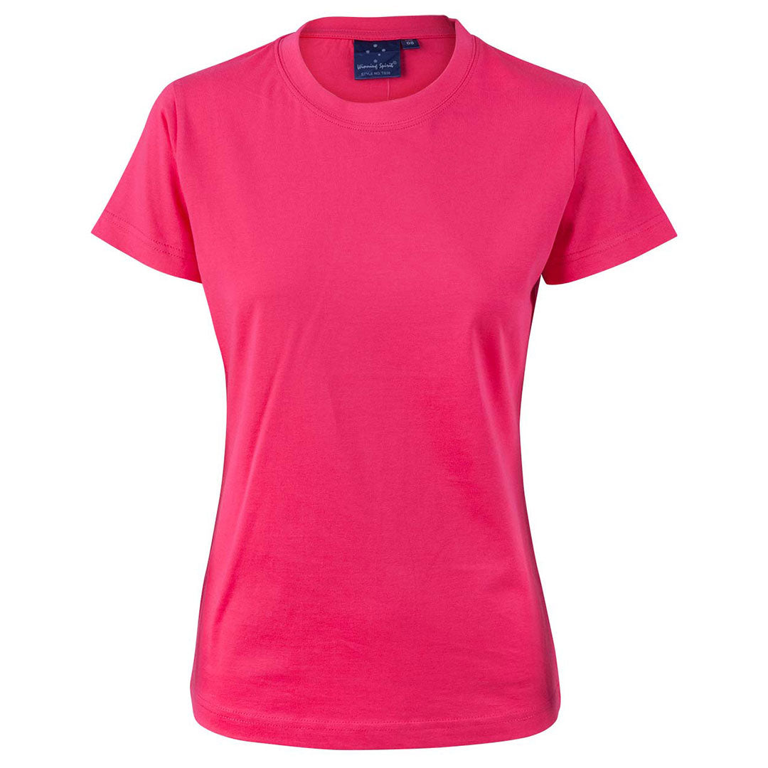 Winning Spirit The Savvy Tee | Brights | Ladies Fuchsia Shirts & Tops