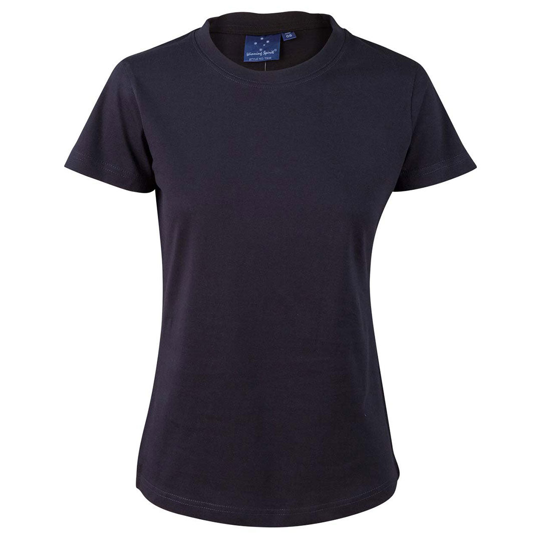 Winning Spirit The Savvy Tee | Basics | Ladies Navy Shirts & Tops