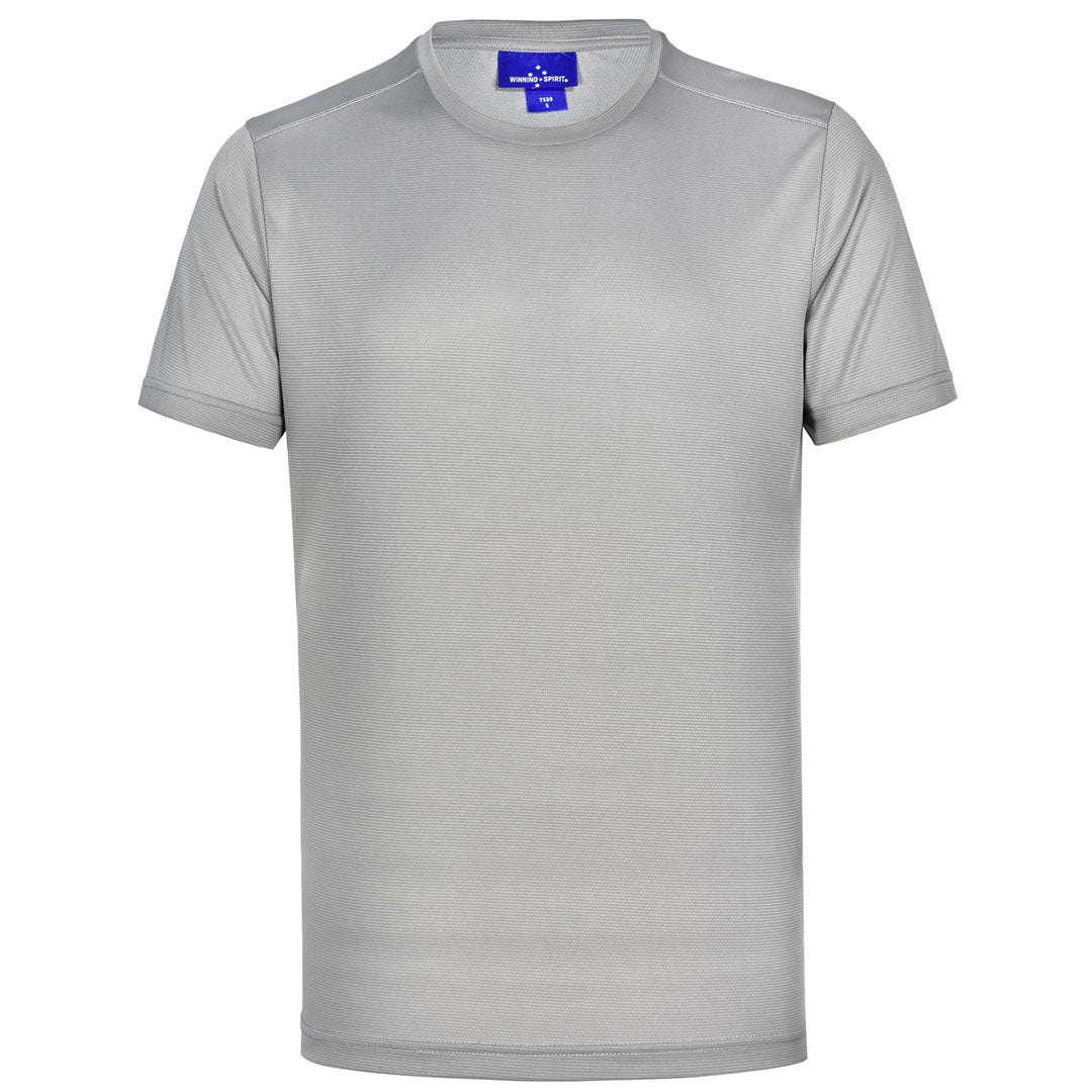 Winning Spirit The Ultra Light Tee | Mens Silver Shirts & Tops
