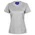 Winning Spirit The Ultra Light Tee | Ladies Silver Shirts & Tops