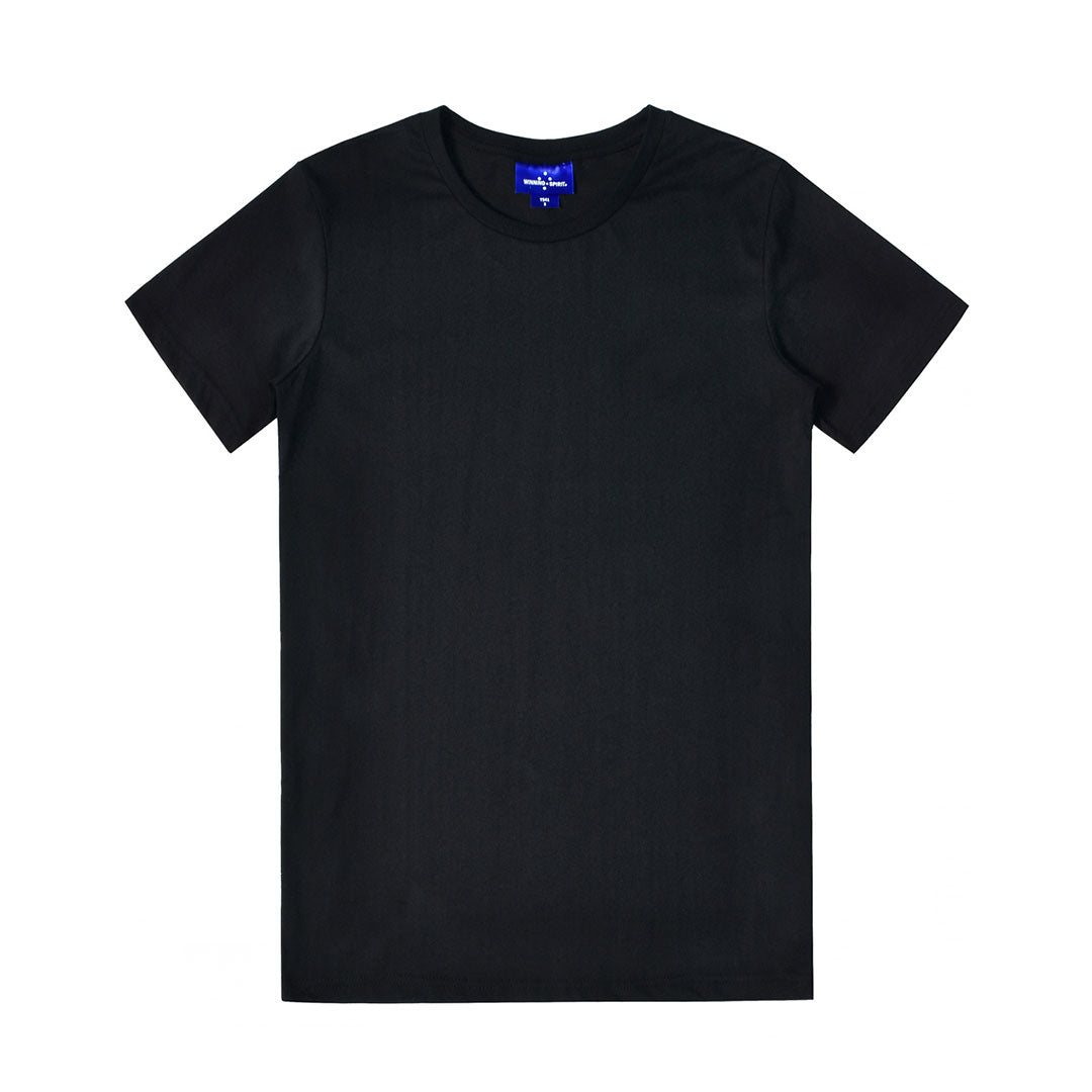 Winning Spirit The Premium Cotton Tee | Mens Black Shirts & Tops