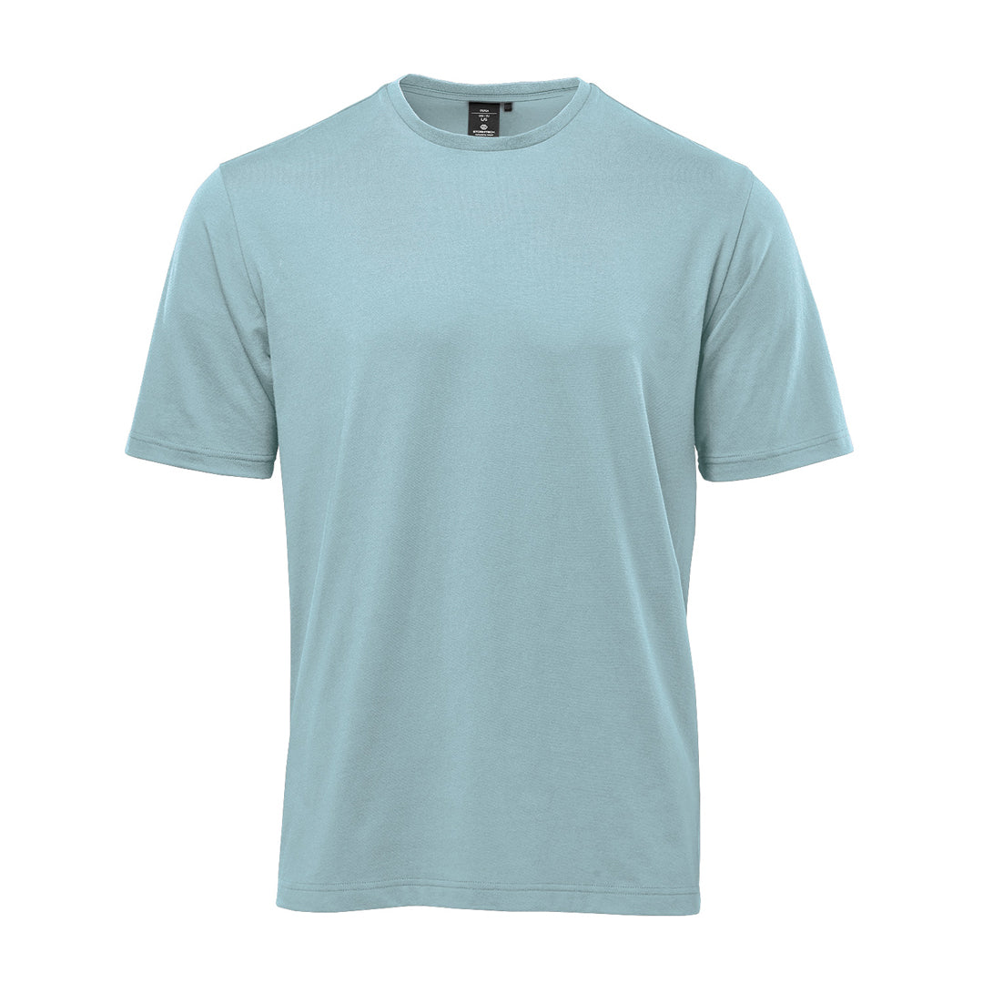 Stormtech The Oasis Tee | Mens Ice Blue Shirts & Tops