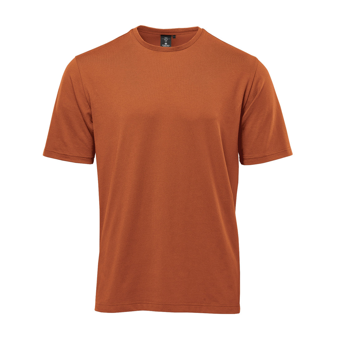 Stormtech The Oasis Tee | Mens Rust Shirts & Tops