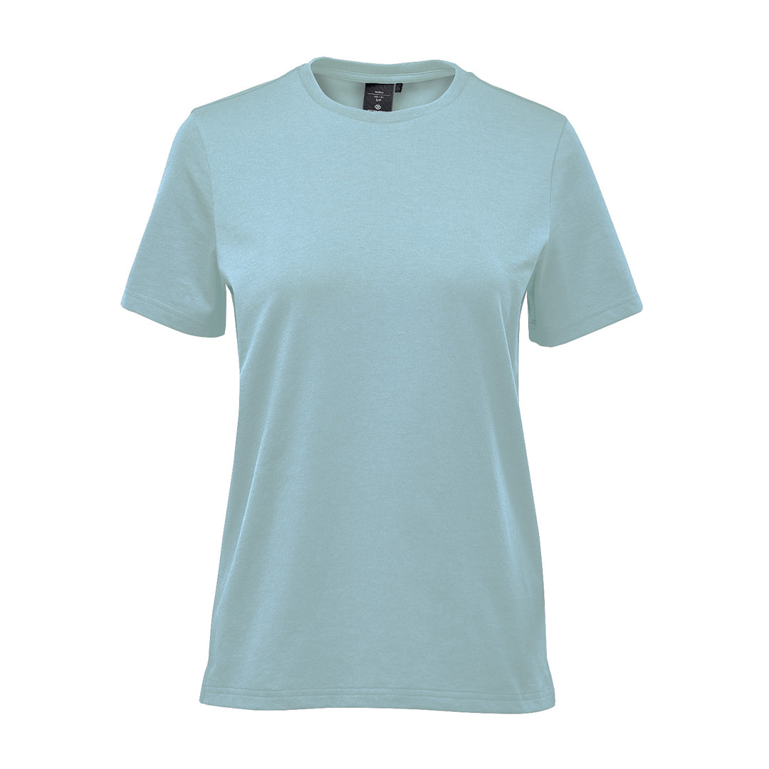Stormtech The Oasis Tee | Ladies Ice Blue Shirts & Tops