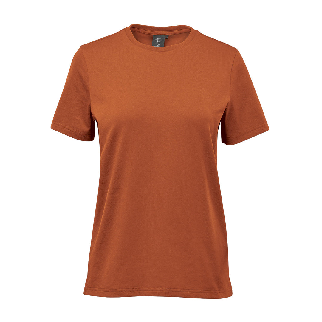 Stormtech The Oasis Tee | Ladies Rust Shirts & Tops
